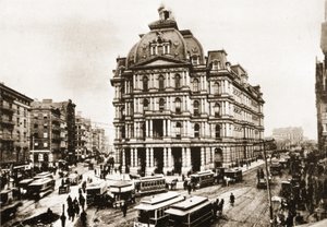 Het oude postkantoor, New York City, 1887 door American Photographer